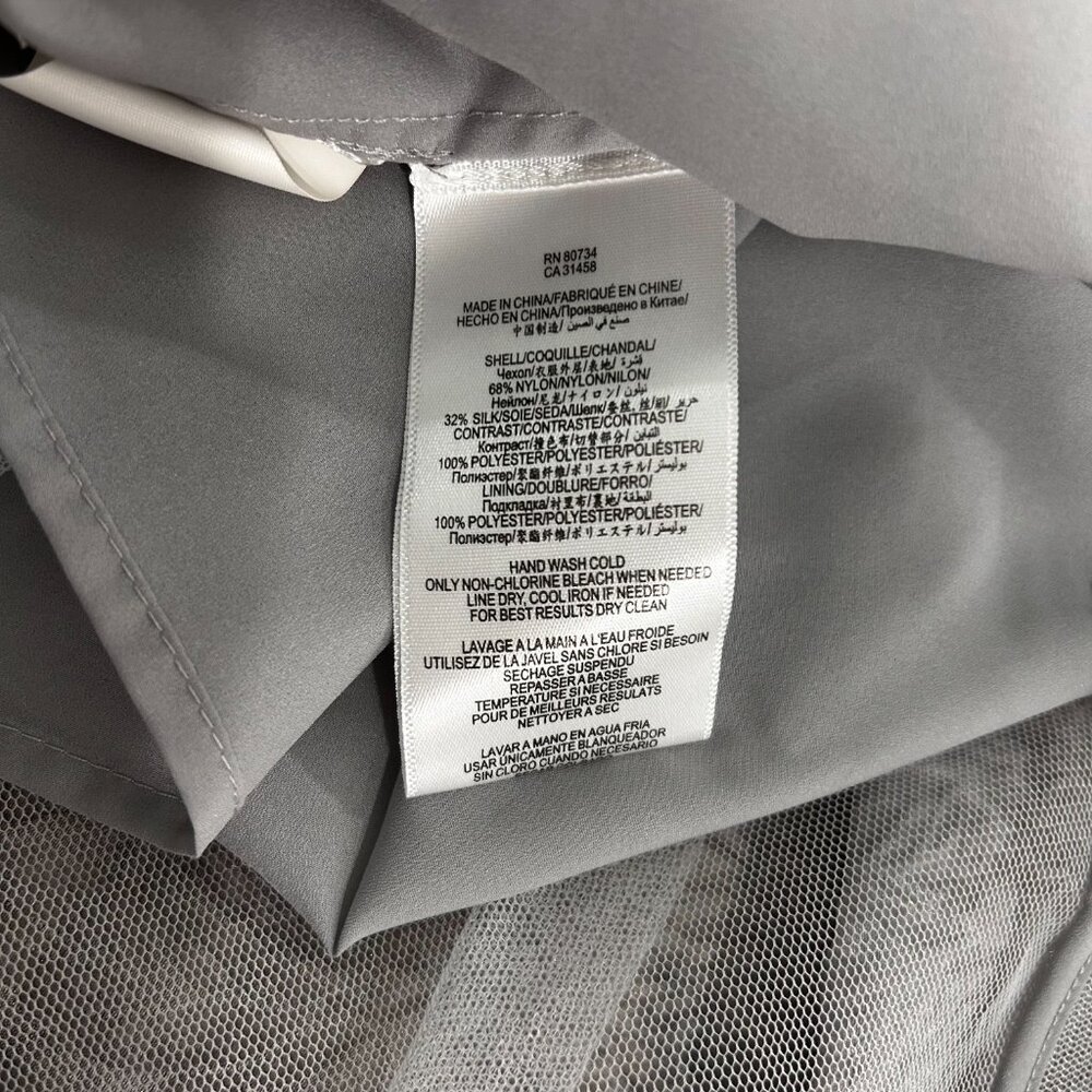 BCBG Max Azria Delphine dress, Glacier, 6 - Picture 5 of 9